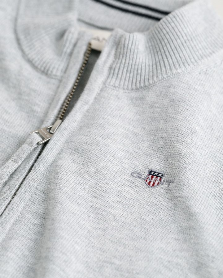 Kids Shield Cotton Zip Cardigan