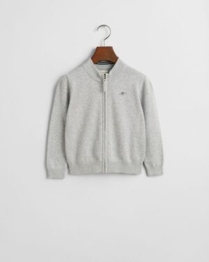 Kids Shield Cotton Zip Cardigan
