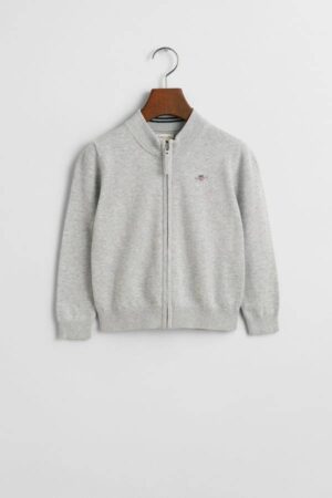 Kids Shield Cotton Zip Cardigan