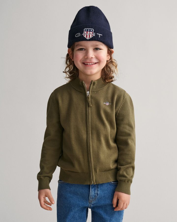 Archive shields beanie