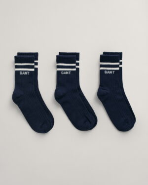 LOGO RIB SOCKS 3-PACK