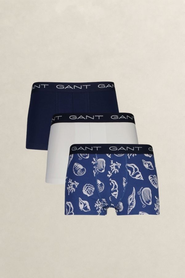 Shell Print Trunk 3-Pack