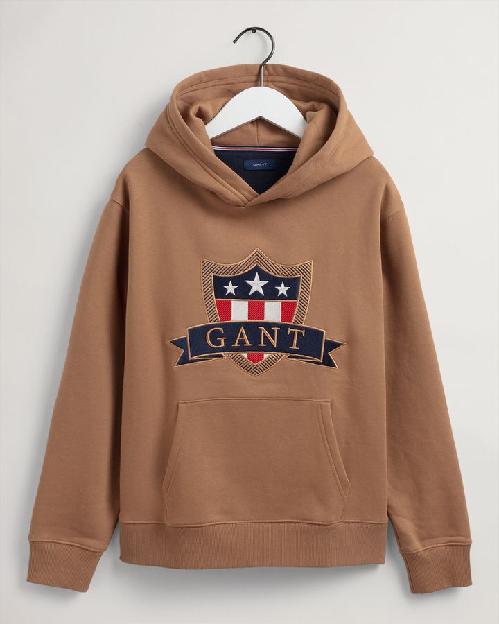 Teens Banner Shield Hoodie