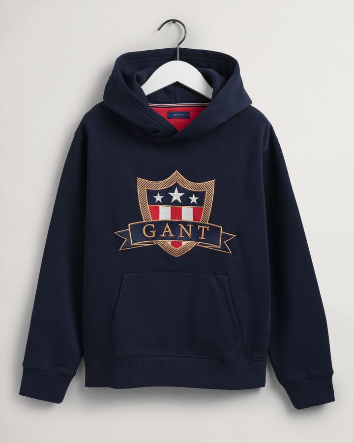 Teens Banner Shield Hoodie