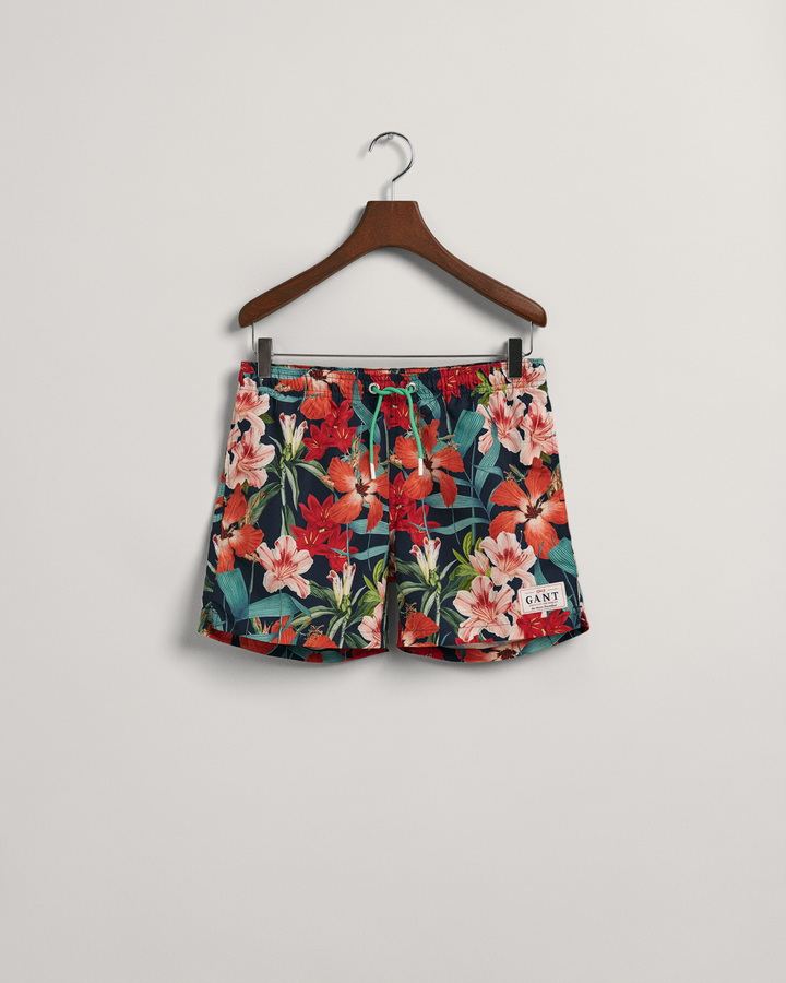Teen Boys Floral Print Swim Shorts