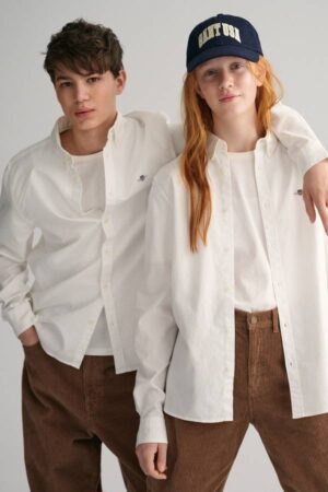 Teens Shield Oxford Shirt