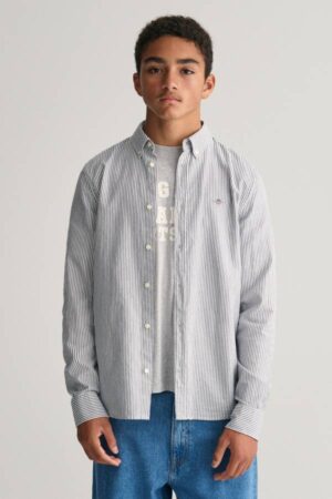 Teens Striped Oxford Shirt