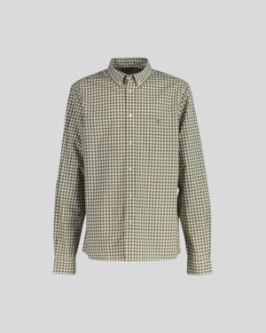 Poplin Gingham Shield Shirt