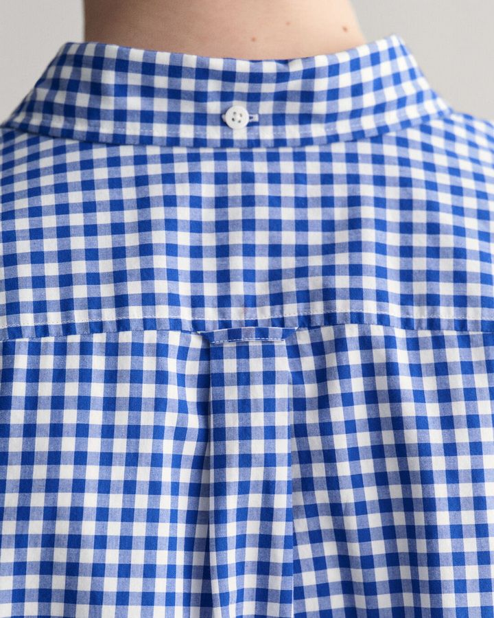Poplin Gingham Shield Shirt