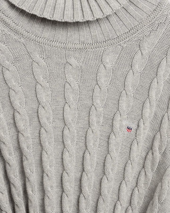 Teen Boys Cotton Cable Turtleneck