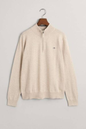 Teens Shield Cotton Half-Zip Sweater