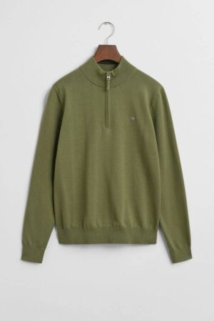 Teens Shield Cotton Half-Zip Sweater