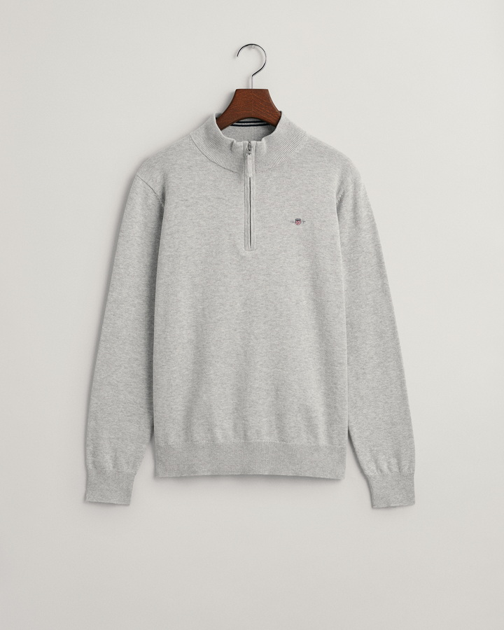 Teens Shield Cotton Half-Zip Sweater