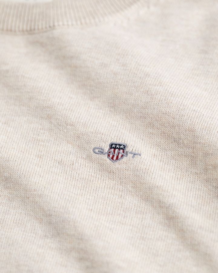 Teens Shield Classic Cotton Crew Neck Sweater