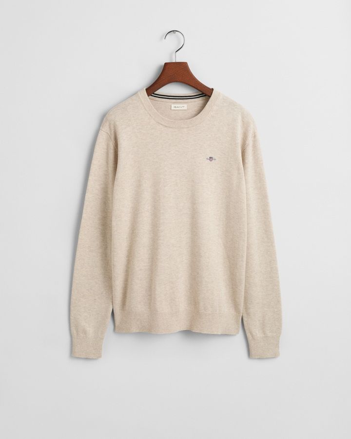 Teens Shield Classic Cotton Crew Neck Sweater