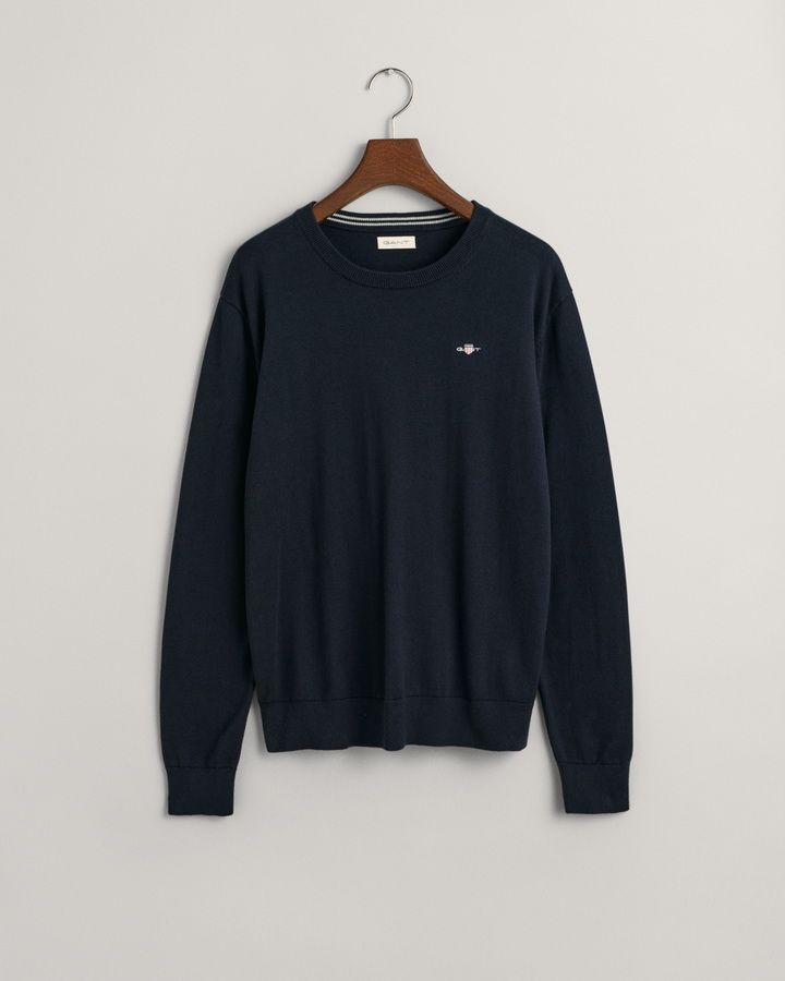 Teens Shield Classic Cotton Crew Neck Sweater