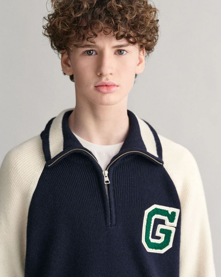 GANT VARSITY KNITTED SWEATER