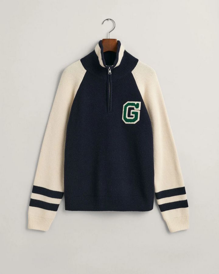 GANT VARSITY KNITTED SWEATER