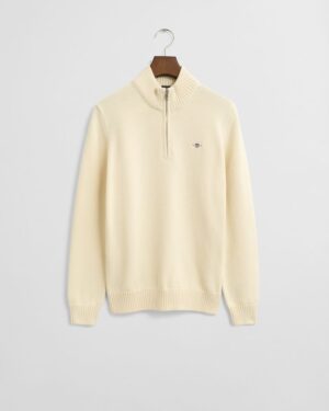 Teens Casual Cotton Half-Zip Sweater