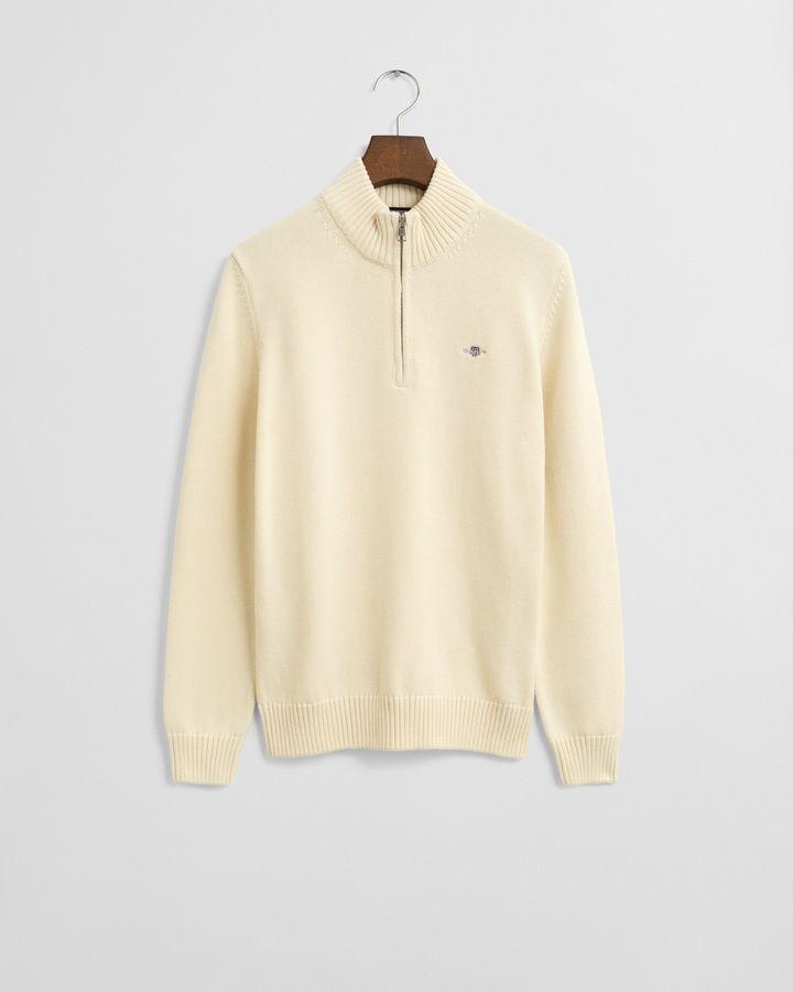 Teens Casual Cotton Half-Zip Sweater