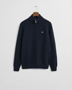 Teens Casual Cotton Half-Zip Sweater