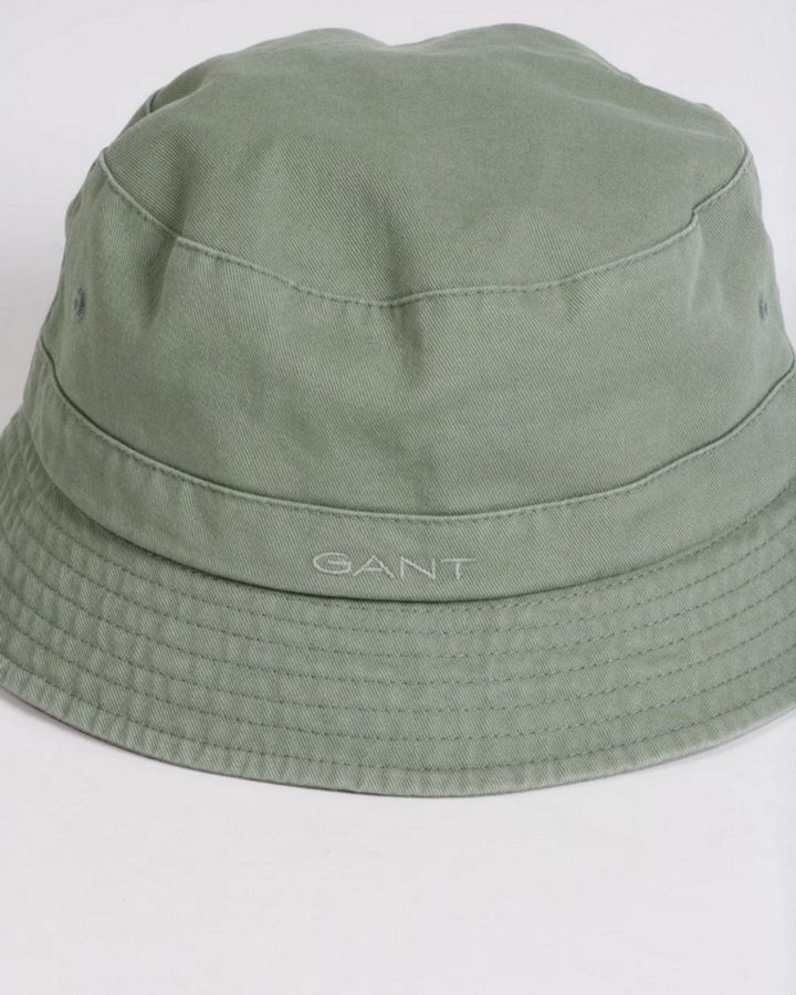 SUNFADED COTTON TWILL BUCKET HAT