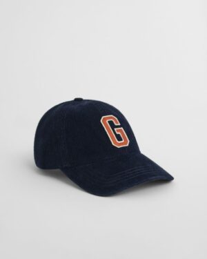 G Badge Corduroy Cap