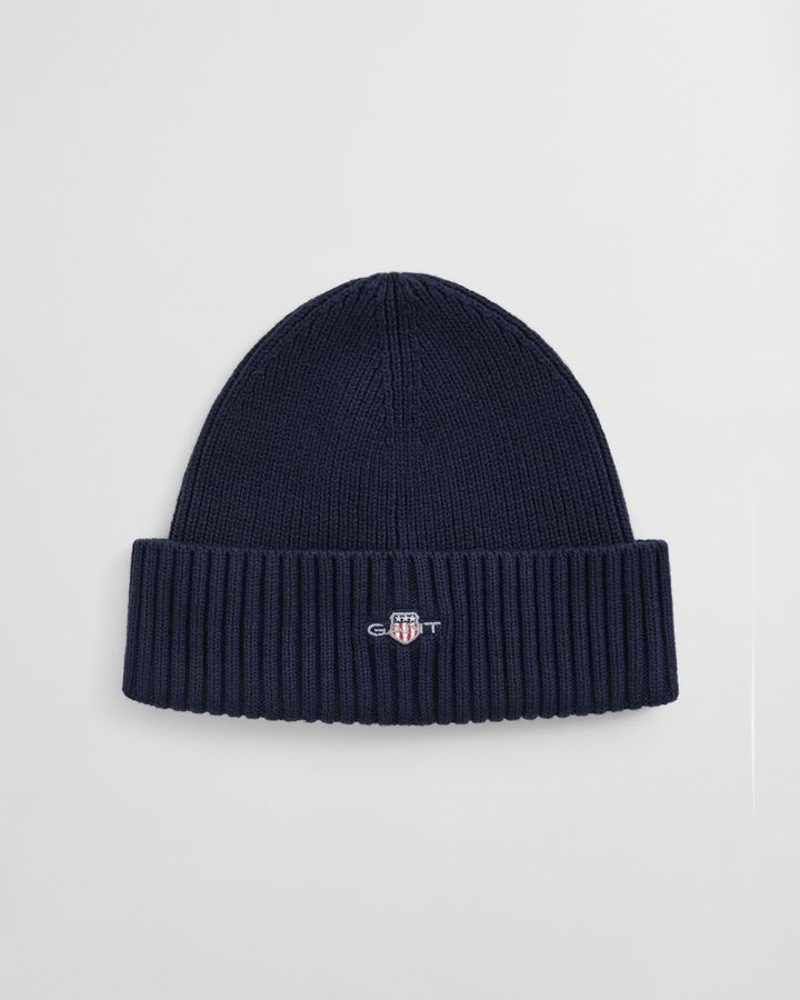 Cotton Blend Logo Beanie