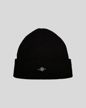 Cotton Blend Logo Beanie