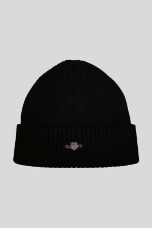 Cotton Blend Logo Beanie