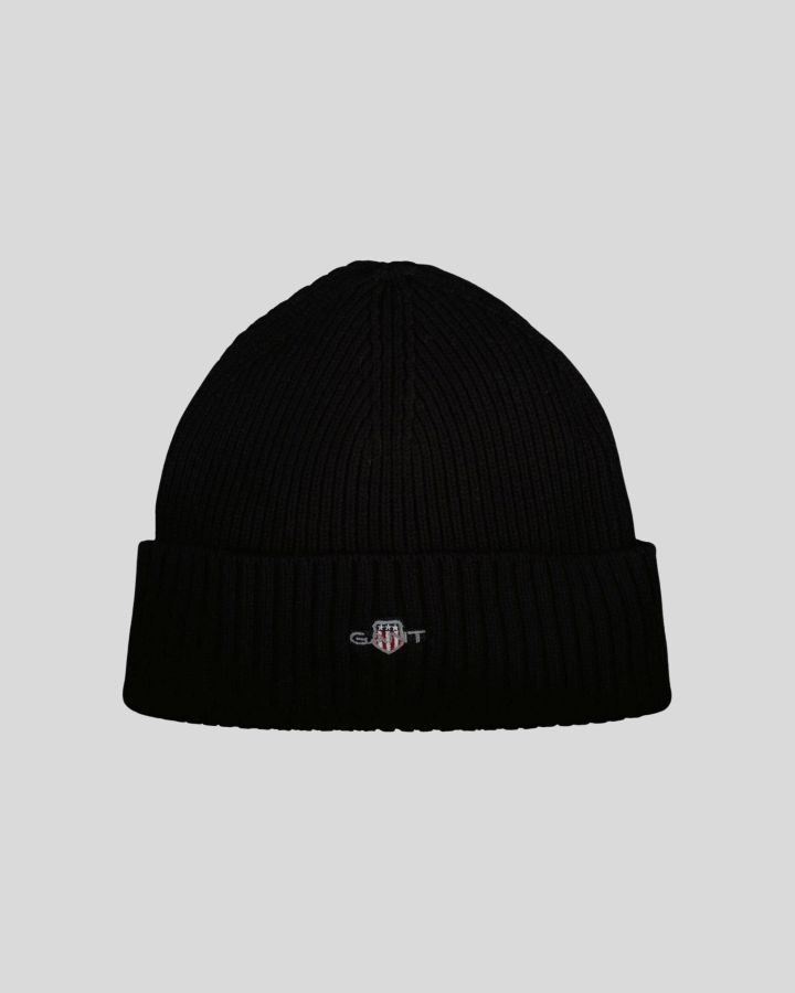 Cotton Blend Logo Beanie