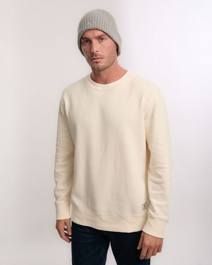 Cotton Blend Logo Beanie