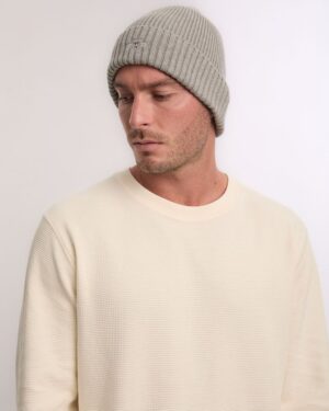 Cotton Blend Logo Beanie