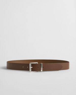 Logo Leather Belt