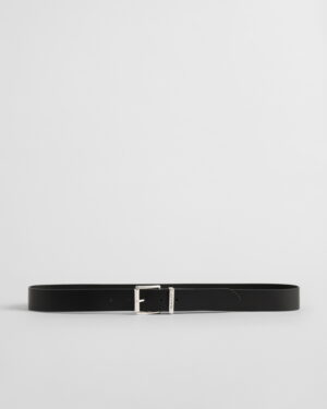 Logo Leather Belt