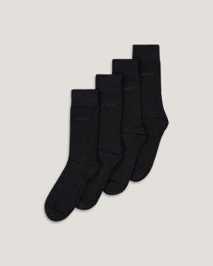 4-Pack Solid Socks