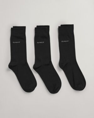 3-Pack Mercerized Cotton Socks