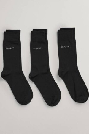 3-Pack Mercerized Cotton Socks