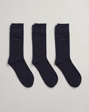 3-Pack Soft Cotton Socks