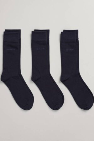 3-Pack Soft Cotton Socks