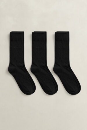 3-Pack Soft Cotton Socks