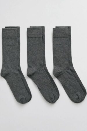 3-Pack Soft Cotton Socks