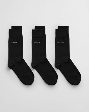 3-Pack Mercerized Cotton Socks