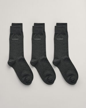 3-Pack Mercerized Cotton Socks