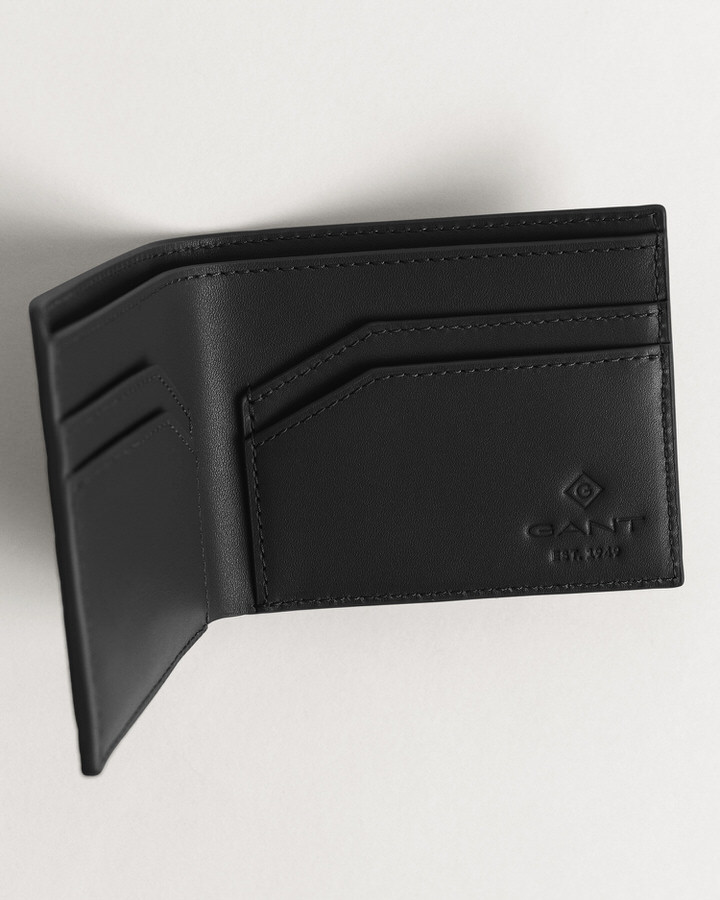 Leather Signature Weave Wallet